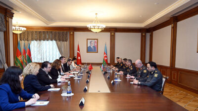 Azərbaycan müdafiə naziri Türkiyə Milli Təhlükəsizlik Şurasının Baş katibi ilə görüşüb