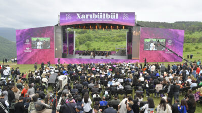 Şuşada “Xarıbülbül” Beynəlxalq Musiqi Festivalının açılışı olub