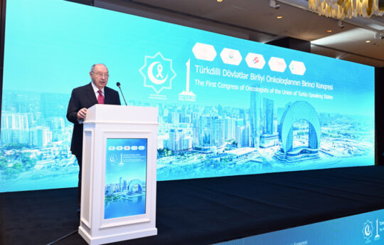 Bakıda Türkdilli Dövlətlər Birliyi Onkoloqlarının Birinci Konqresi işə başlayıb