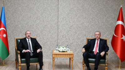 Kahramanmaraşda Azərbaycan Prezidenti İlham Əliyevin Türkiyə Prezidenti Rəcəb Tayyib Ərdoğanla görüşü olub