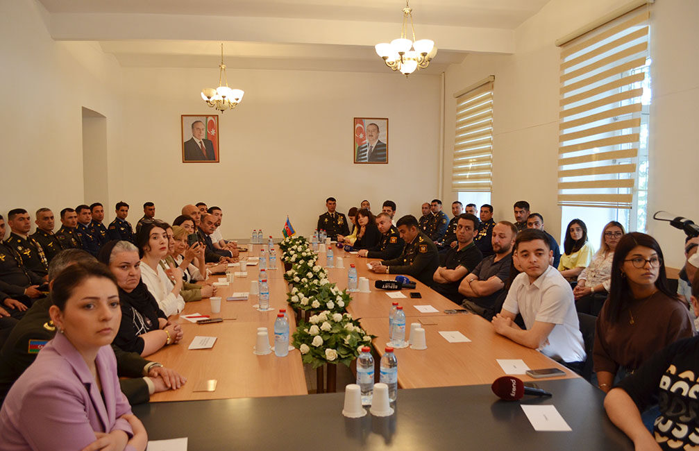 Müdafiə Nazirliyinin təşkilatçılığı ilə