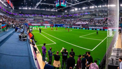 Bakıda minifutbol üzrə dünya və Avropa çempionatlarının azarkeş rekordu qeydə alınıb