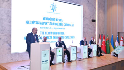 Şuşada “Yeni dünya nizamı: geosiyasi aspektlər və qlobal çağırışlar” mövzusunda beynəlxalq konfrans keçirilib