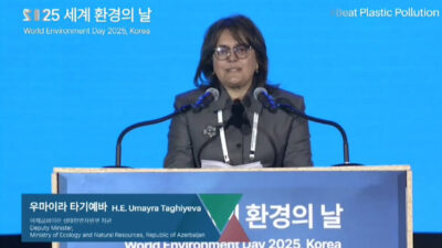Azərbaycan növbəti ev sahibi olaraq “Ümumdünya Ətraf Mühit Günü”nün estafetini qəbul edib