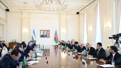 Bakıda Azərbaycan-Özbəkistan Ali Dövlətlərarası Şuranın ikinci iclası keçirilib