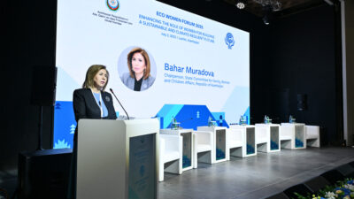 Laçında İqtisadi Əməkdaşlıq Təşkilatının Qadınlar Forumu keçirilib