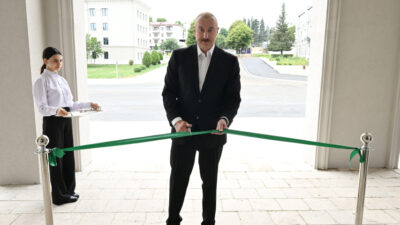 Xankəndi Konqres Mərkəzinin açılışı olub