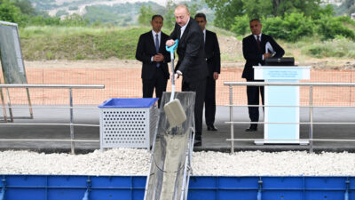 Xankəndi Dəmir Yolu və Avtovağzal Kompleksinin təməli qoyulub