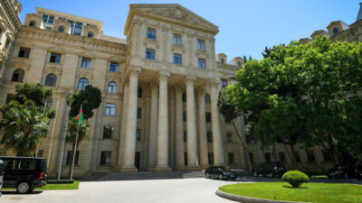 XİN ECO-nun 17-ci Zirvə görüşü nəticəsində qəbul edilmiş Xankəndi Kommünikesi barədə məlumat yayıb