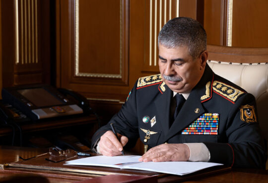 Azərbaycanın müdafiə naziri Türkiyə tərəfinə başsağlığı verib